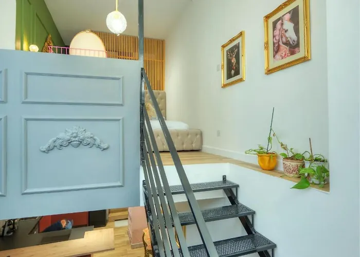 Designer 2br Duplex In With Wifi Ac Lejlighed